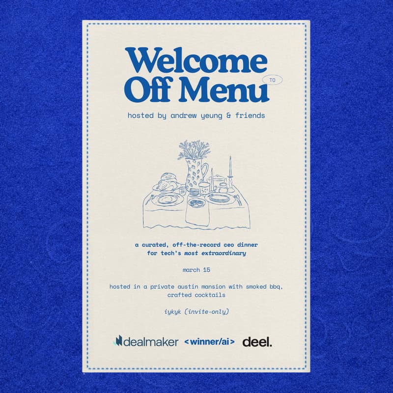 Cover Image for ceo dinner (series a+) @ private mansion