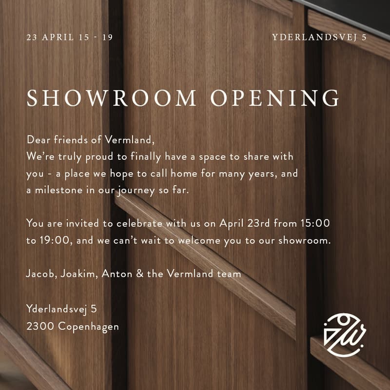 Cover Image for VERMLAND SHOWROOM OPENING