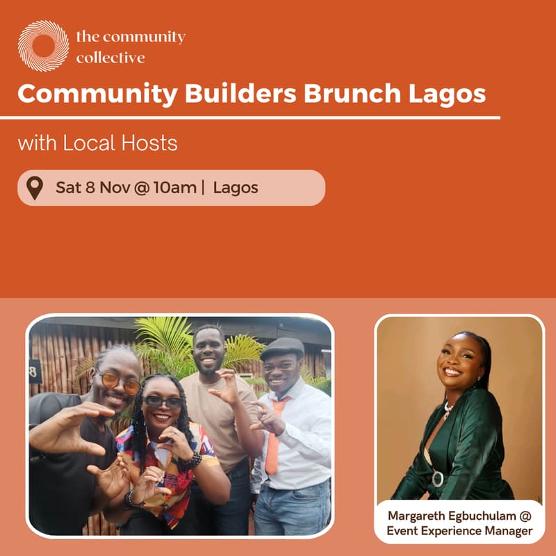 Cover Image for 🏵 Community Builders Brunch Lagos