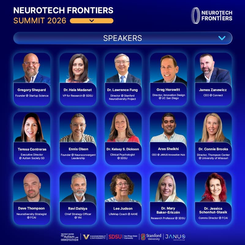 Cover Image for Neurotech Frontiers Summit 2026: Where Innovation Meets Neurodiversity