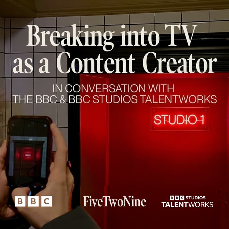Cover Image for Breaking into TV as a Content Creator in conversation with the BBC & BBC Studios TalentWorks