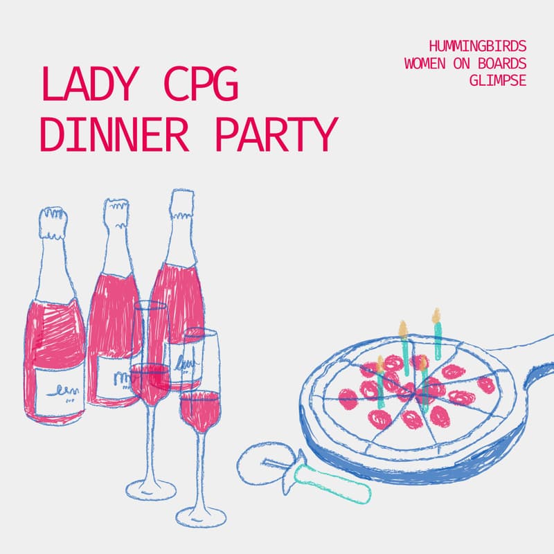 Cover Image for lady cpg dinner party