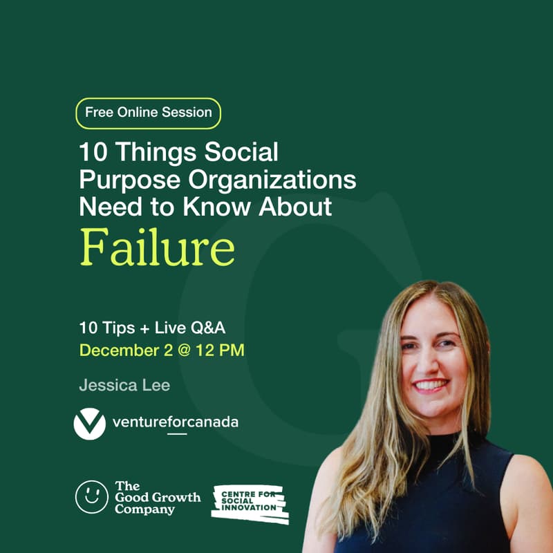 Cover Image for Failure | 10 Things Social Purpose Organizations Need to Know