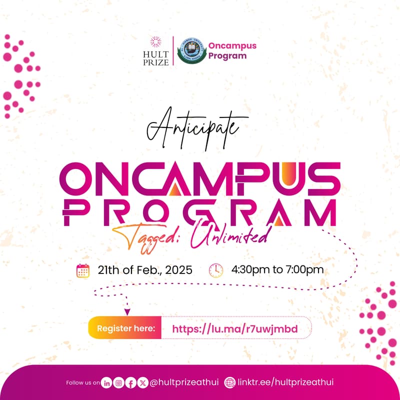 Cover Image for Hult Prize at HUI On-Campus Program 2024