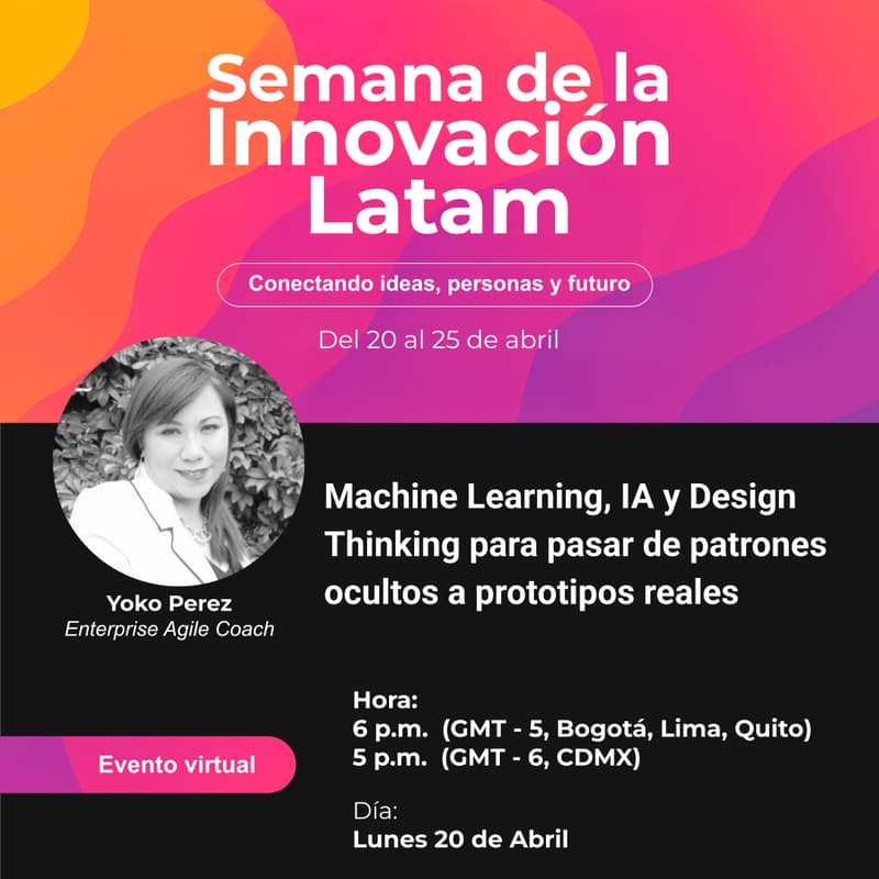 Cover Image for Machine Learning, IA y Design Thinking para pasar de patrones ocultos a prototipos reales