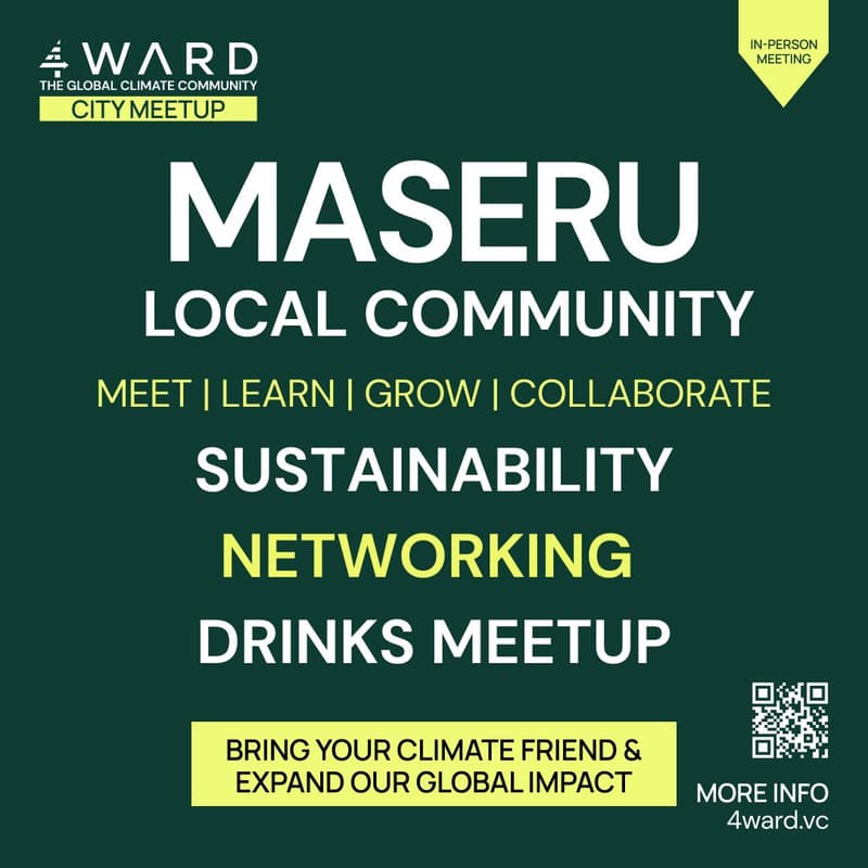 Cover Image for 4WARD.earth Maseru Climate & Sustainability Networking Meetup