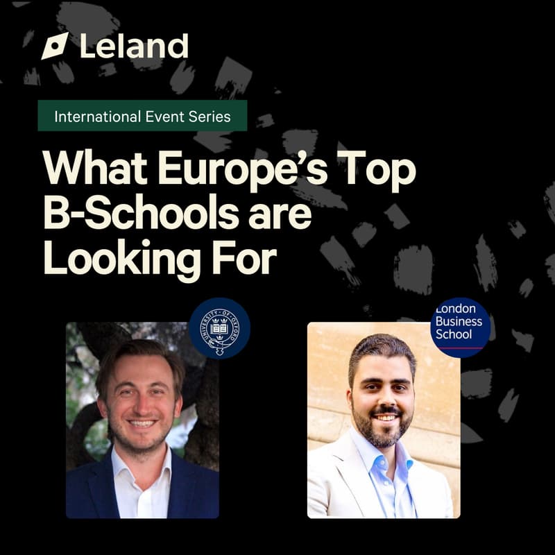 Cover Image for What Europe’s Top B-Schools are Looking For