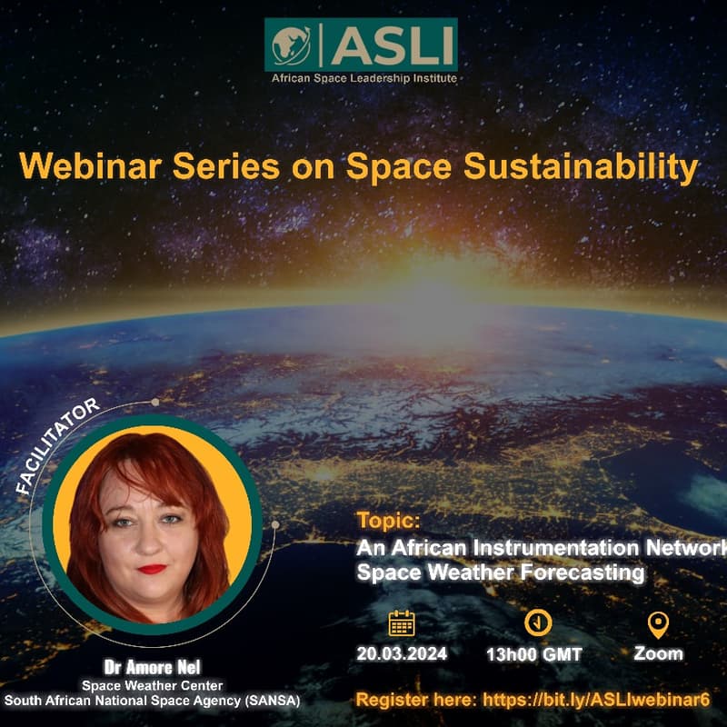 Cover Image for Webinar: An African Instrumentation Network for Space Weather Forecasting