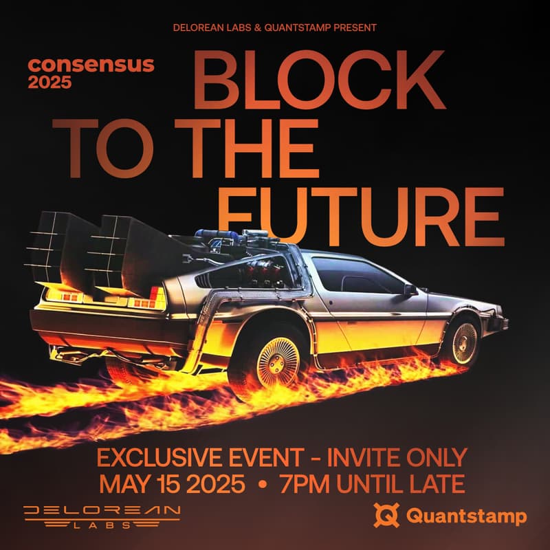 Cover Image for DeLorean & Quantstamp Presents - Block to the Future [Invite Only]