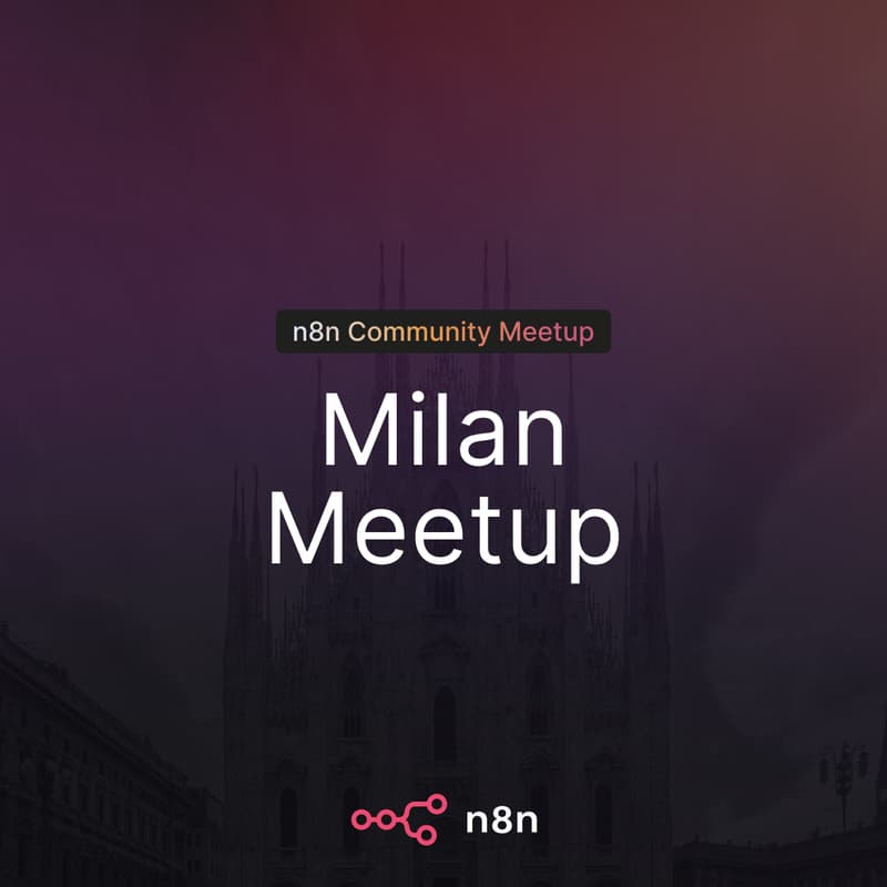 Cover Image for n8n Milan Community Meetup