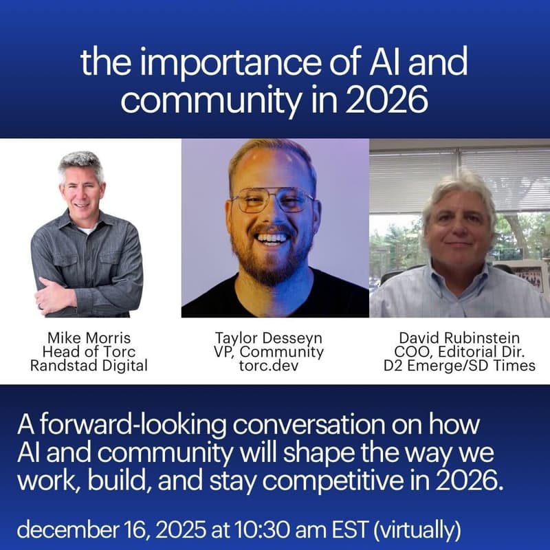 Cover Image for The Importance of AI and Community in 2026