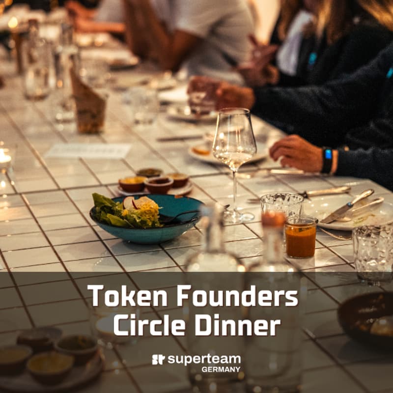 Cover Image for Token Founders Circle: The Genesis Dinner
