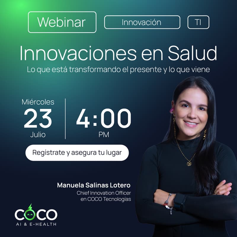 Cover Image for Webinar: Innovaciones en Salud con COCO