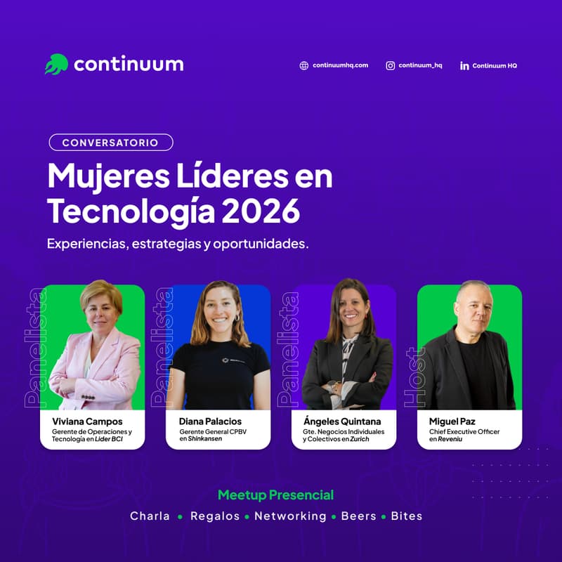 Cover Image for Lecture and Beer: Mujeres Líderes en Tecnología