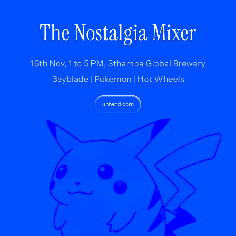 Cover Image for The Nostalgia Mixer at Sthamba Global Brewery