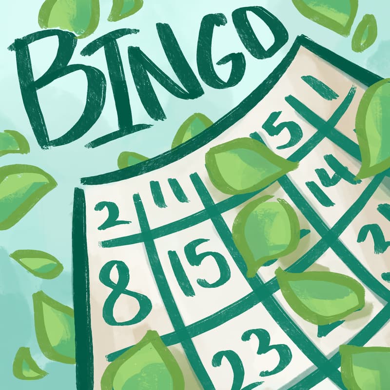 Cover Image for Sustainability Queen: Climate Trivia and Bingo Night (free food and drag)