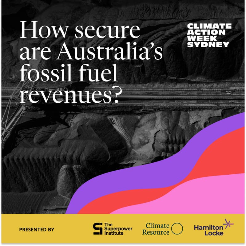 Cover Image for How secure are Australia’s fossil fuel revenues?