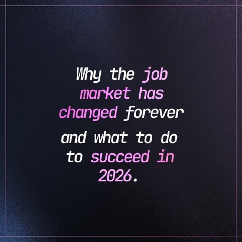 Cover Image for Why the job market has changed forever – and what to do if you want to succeed in 2026