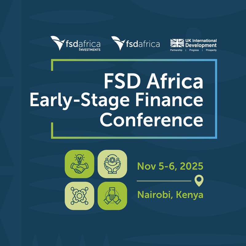Cover Image for FSD Africa Early-Stage Finance Conference