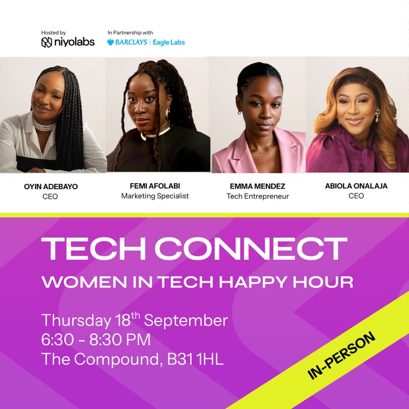 Cover Image for Tech Connect: Women in Tech Happy Hour