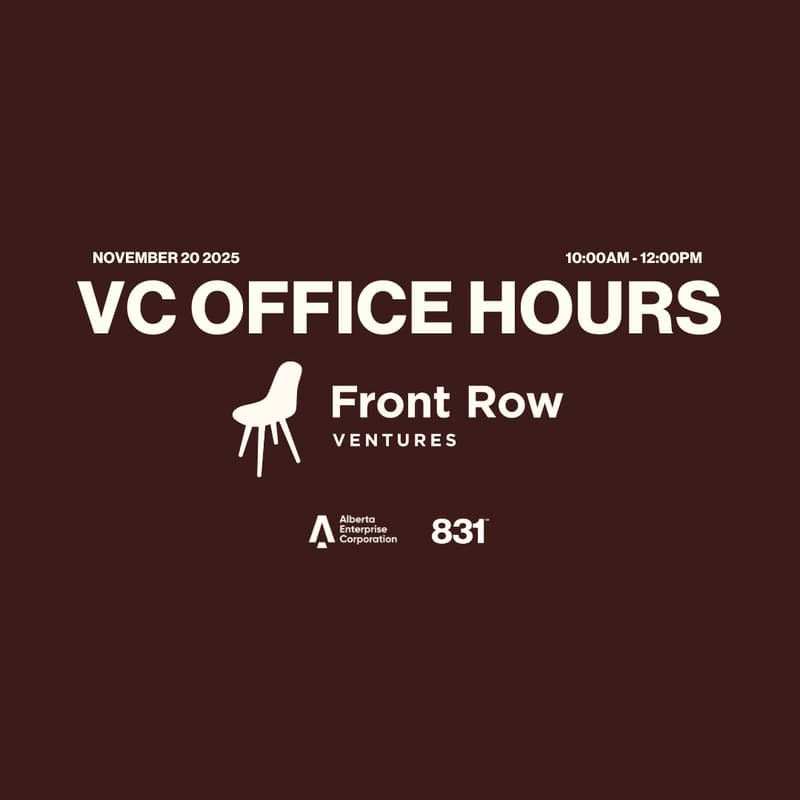 Cover Image for VC Office Hours: Front Row Ventures