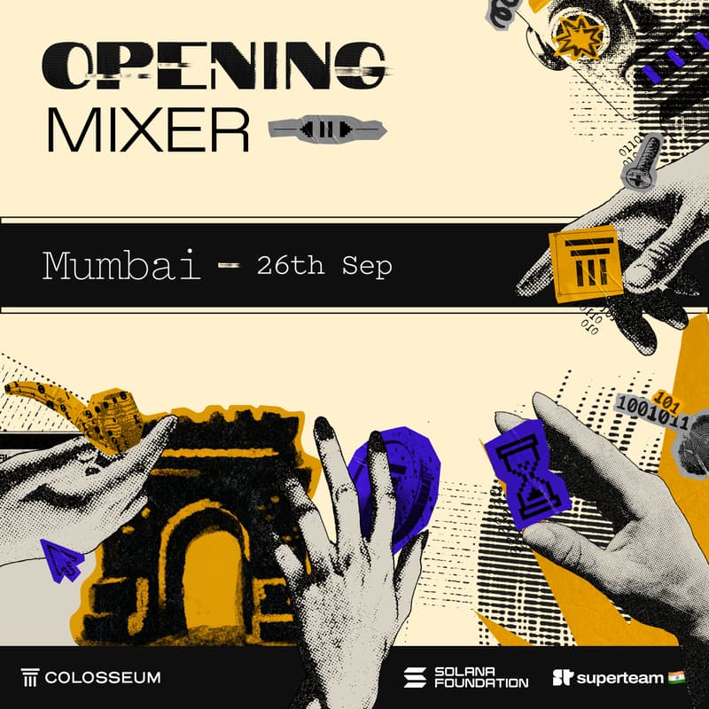 Cover Image for Superteam Cypherpunk Opening Mixer, Mumbai