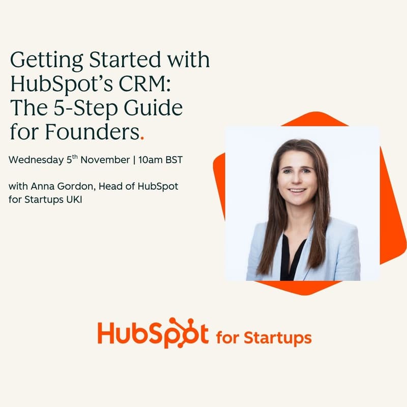 Cover Image for Getting Started with HubSpot's CRM: The 5-Step Guide for Founders