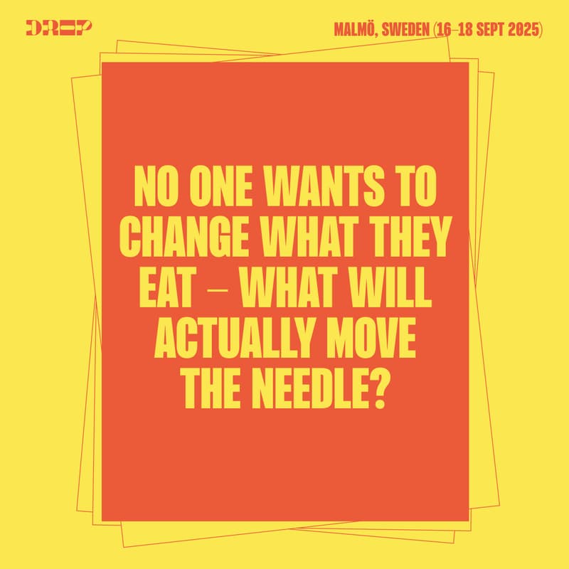Cover Image for No one wants to change what they eat - what will actually move the needle?