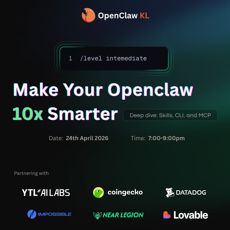 Cover Image for Openclaw KL: Make your Openclaw 10x Smarter