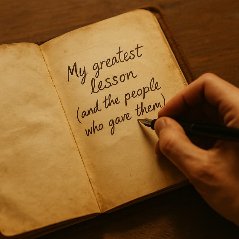Cover Image for My Greatest Lessons (and the Mentors I Learned From)