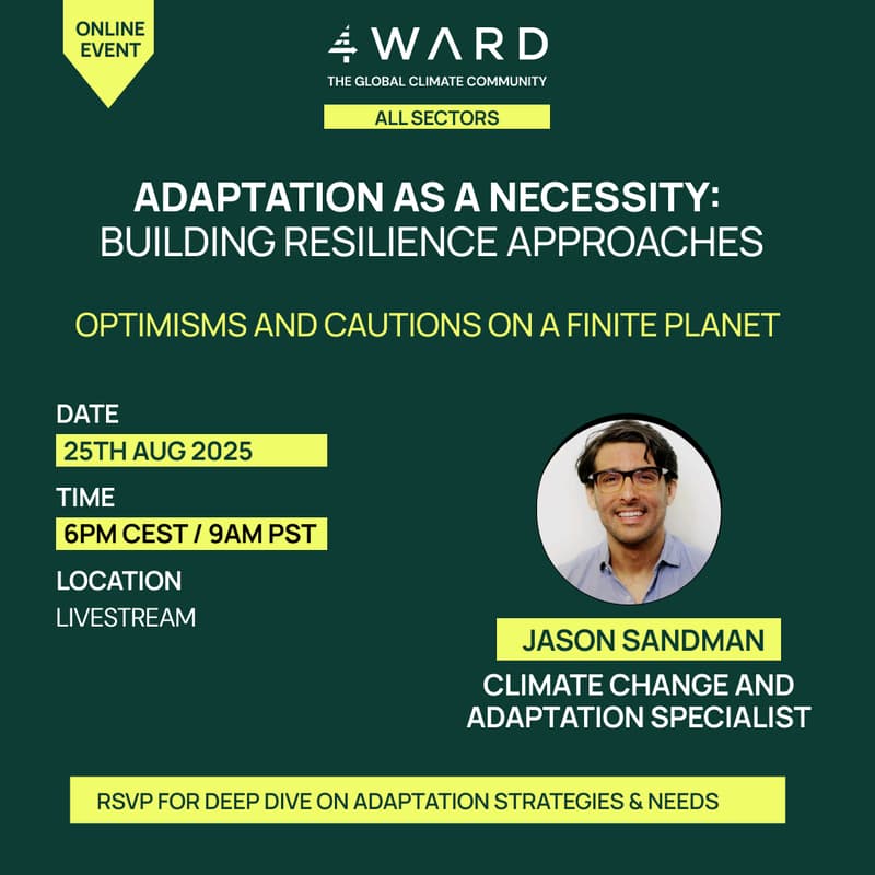 Cover Image for Adaptation as a Necessity: Building Resilience Approaches