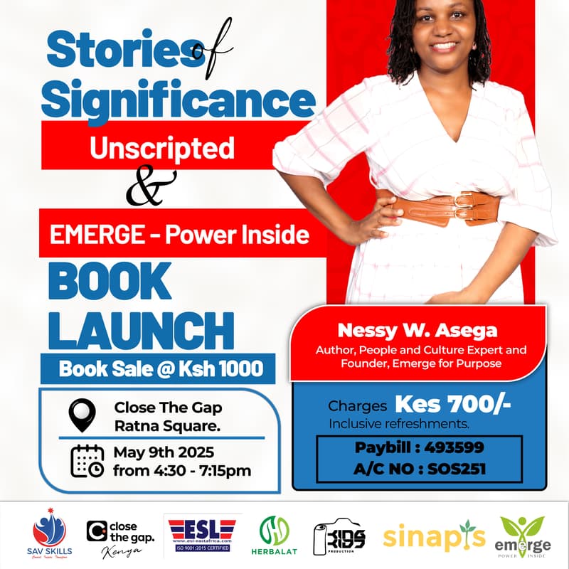 Cover Image for Stories of Significance Unscripted with Nessy W. Asega