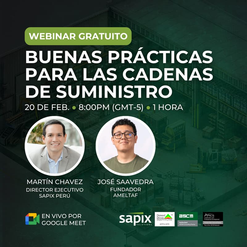 Cover Image for Buenas Prácticas para las Cadenas de Suministro