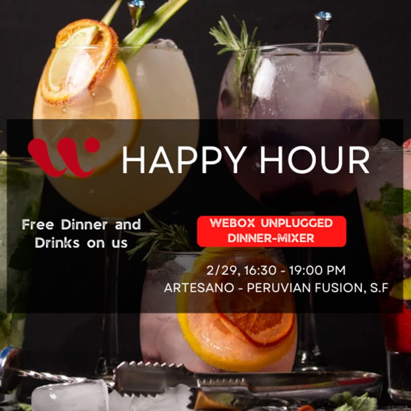 Cover Image for WeBox Corporate Unplugged Dinner -  Mixer