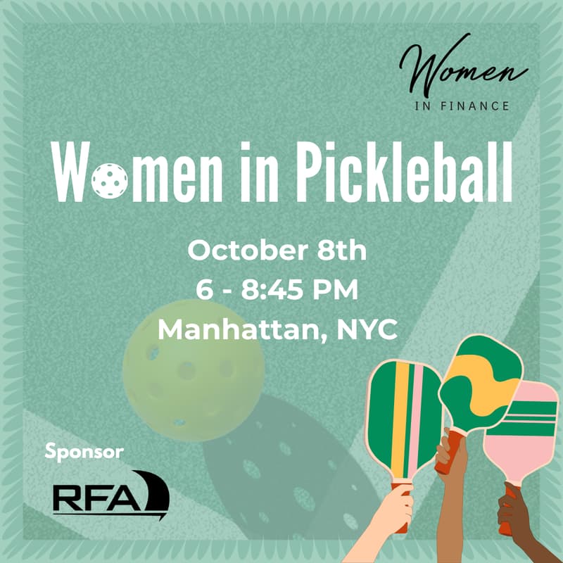 Cover Image for Women in Finance -Sport series -Pickleball event
