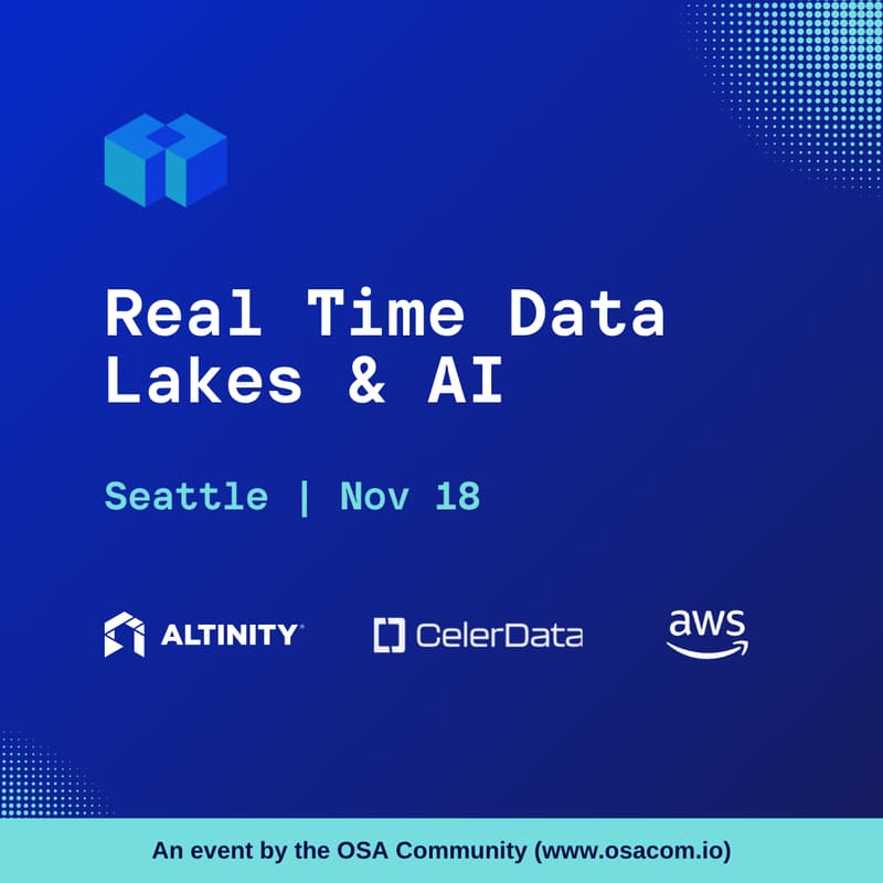 Cover Image for Real Time Data Lakes and AI