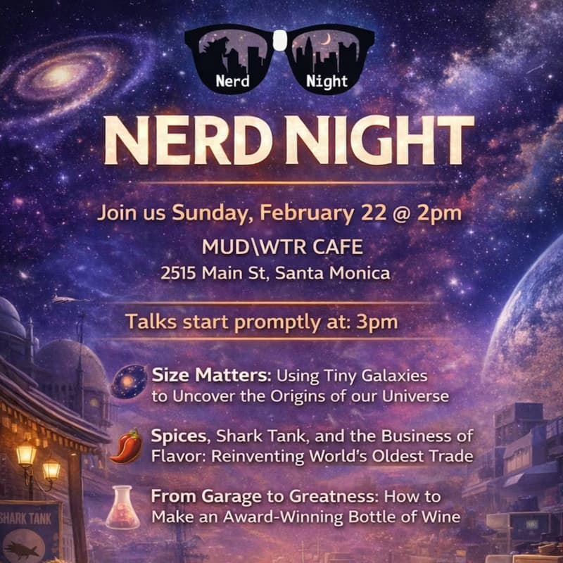 Cover Image for Nerd Night RETURNS @ MUD\WTR :gather