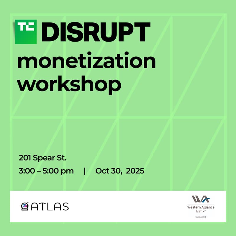 Cover Image for TechCrunch Disrupt monetization workshop
