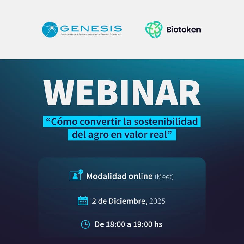 Cover Image for Del Proyecto al Activo: La Metodología Biotoken y su aplicación financiera con Génesis