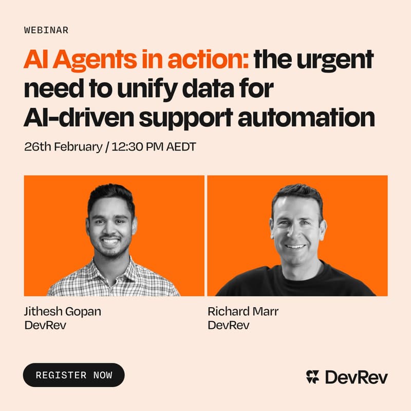 Cover Image for AI Agents in action: the urgent need to unify data for AI-driven support automation