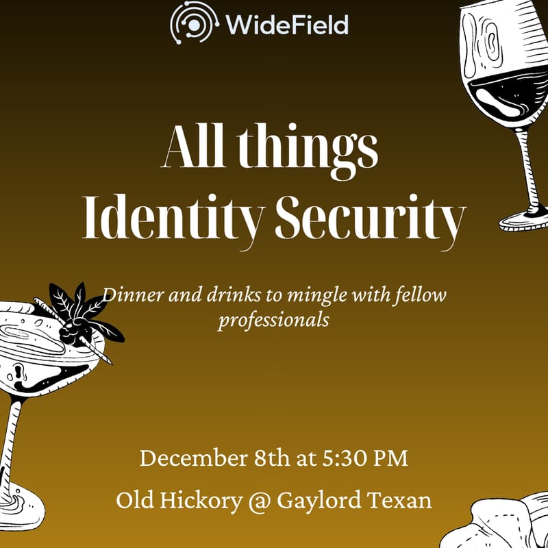 Cover Image for WideField Identity dinner