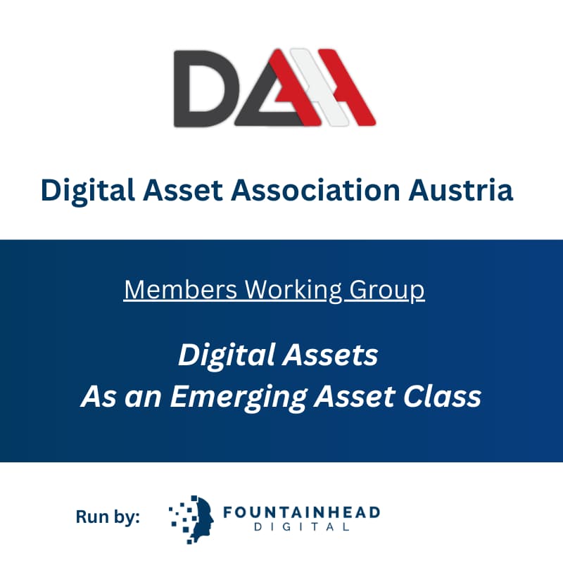 Cover Image for DAAA Working Group - Digital Assets as an Emerging Asset Class