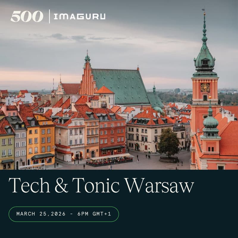 Cover Image for Tech & Tonic Warsaw | CEE VC Summit Side Event