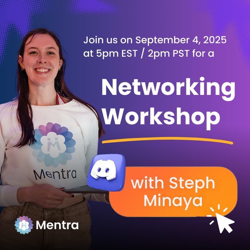 Cover Image for Networking Workshop with Steph Minaya