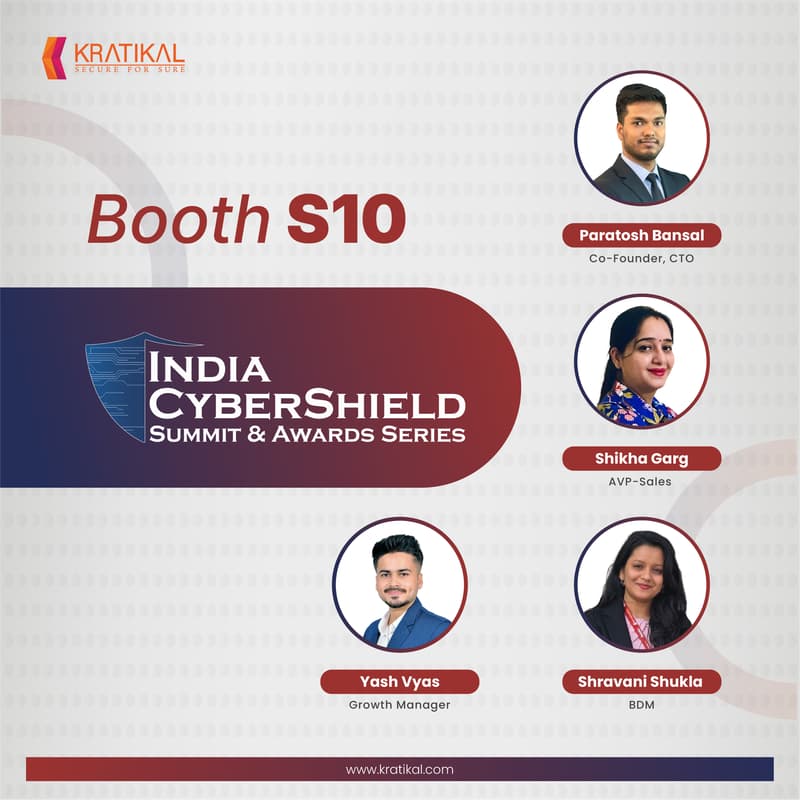 Cover Image for Meet Kratikal @ Cyber Shield Summit 2026