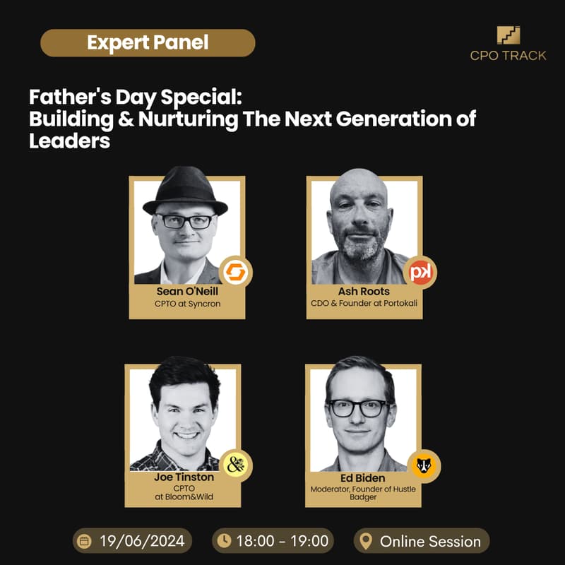 Cover Image for Father's Day Special: Building & Nurturing The Next Generation of Leaders (at home & work) 🚀