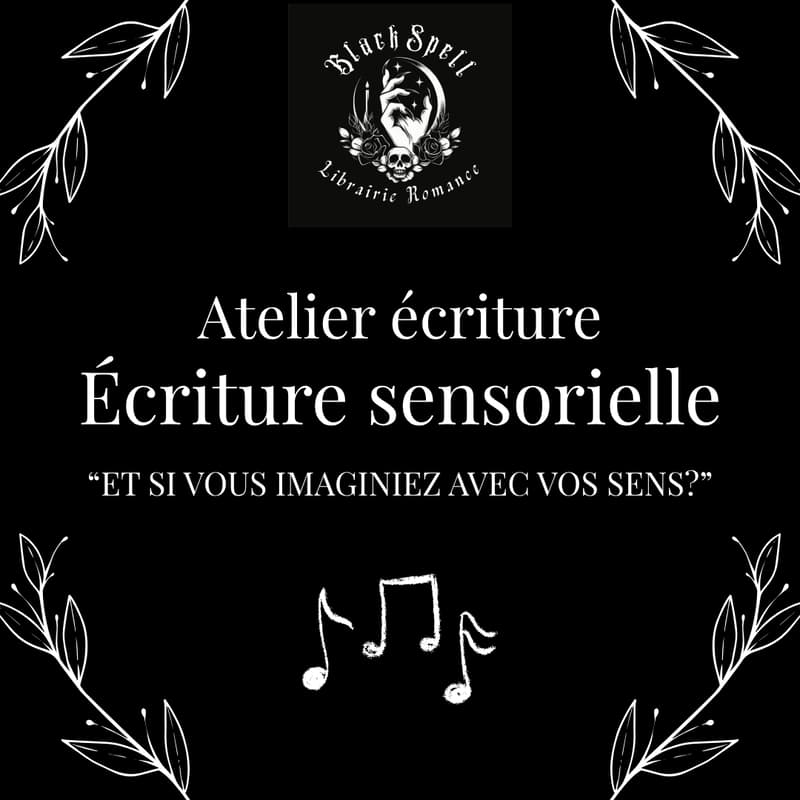 Cover Image for PRÉ RESERVATION: Atelier écriture Spécial "Écriture sensorielle"