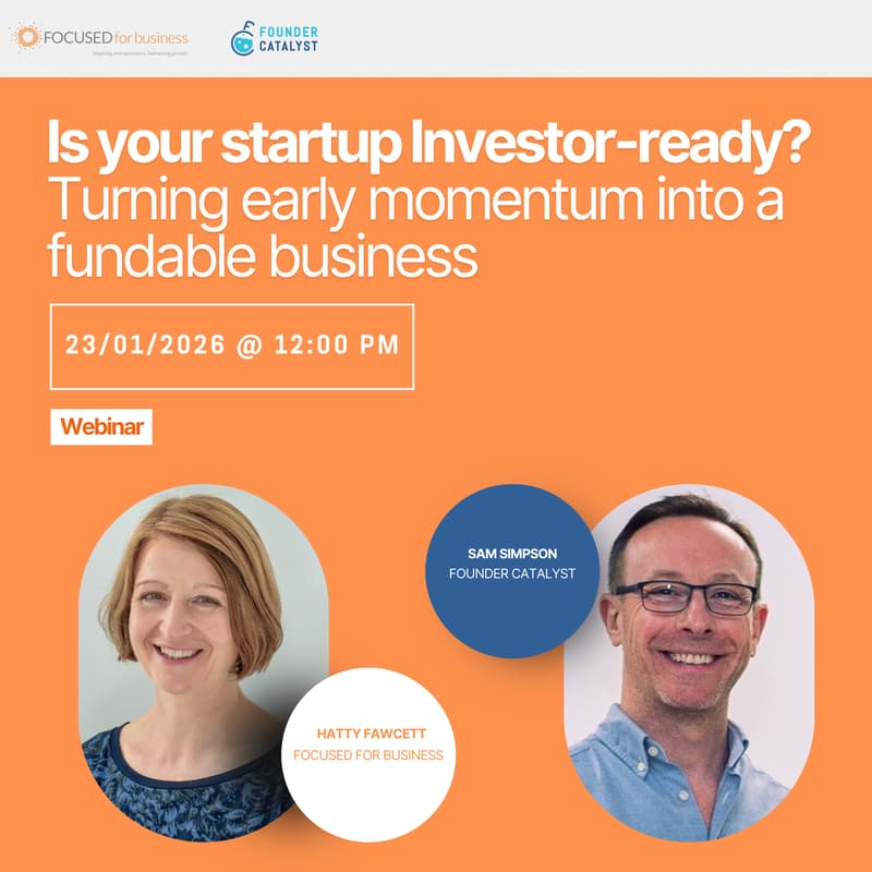 Cover Image for Is your startup Investor-ready? Turning early momentum into a fundable business