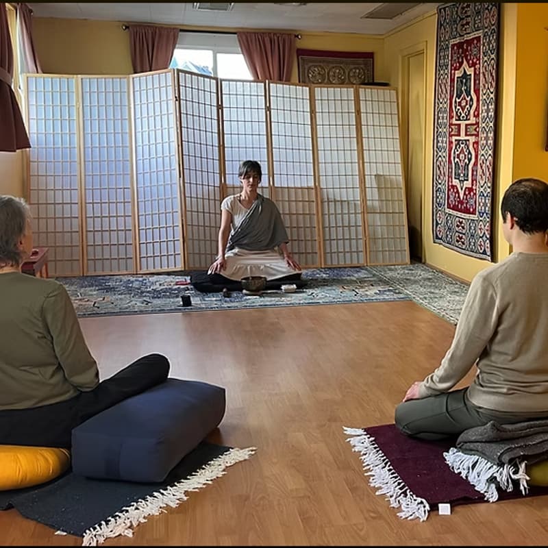 Cover Image for Modern Monastic: Guided Meditation and Dharma Talk on Wisdom and Compassion in AI
