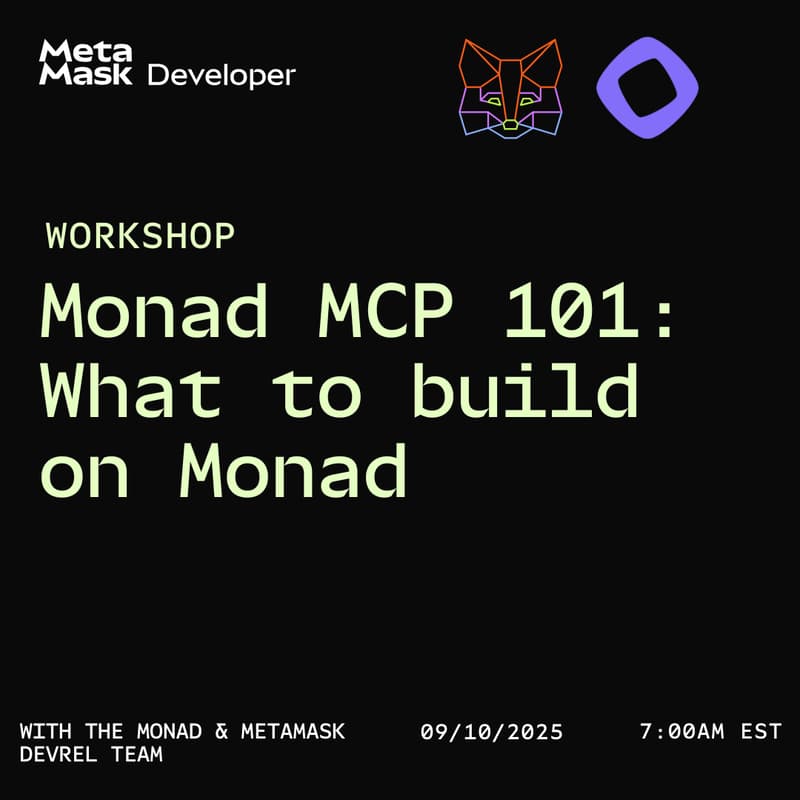 Monad MCP 101: What to build on Monad · Luma